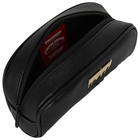 Sprayground Νεσεσέρ Silver Side Drip Black Check Pencil Pouch